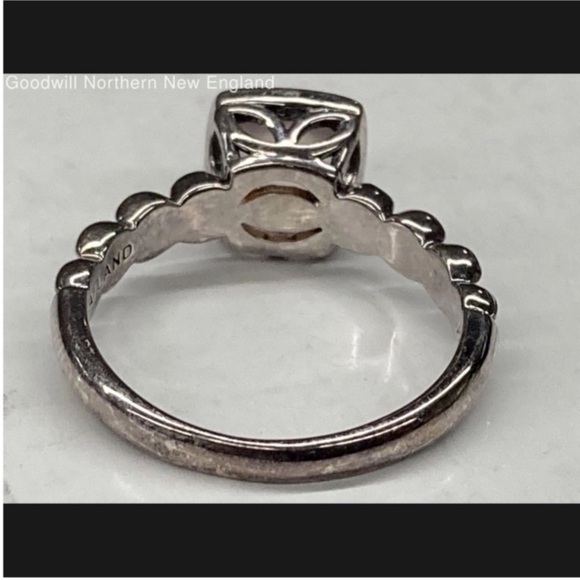 John Hardy Rose Quartz .925 Sterling Silver Angela Ring 7 - Picture 6 of 7
